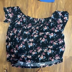 Off the shoulder shirt